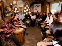 amaAmbush interactive drumming Cape Town